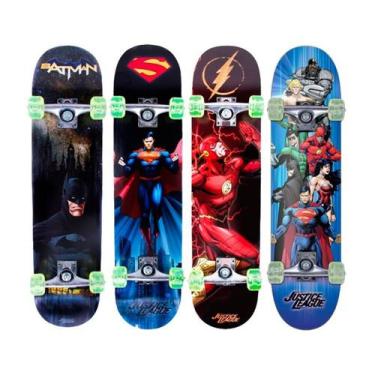 Imagem de Skate Liga Da Justiça Dc Batman, Superman E Flash - BEL, Liga da justi