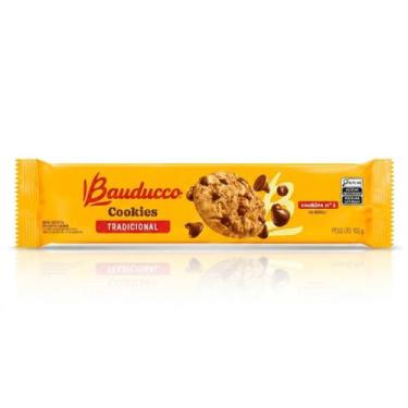 Imagem de Biscoito Cookies Bauducco Tradicional 100g Gotas de Chocolate ao Leite