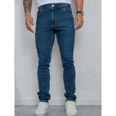 Imagem de Calça Masculina Slim Revanche Ca.Mas.00079, Azul, Escuro, 48