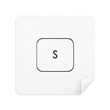 Imagem de Keyboard Symbol S Glasses Pano Limpador de Tela Tecido de Camurça Pacote com 2