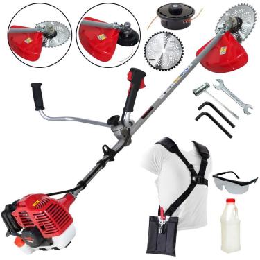 Imagem de Roçadeira Lateral Kawashima KW3300L 2 Tempos 32.6cc Linha Premium Ideal Para Uso em Sítios, Chácaras e Fazendas