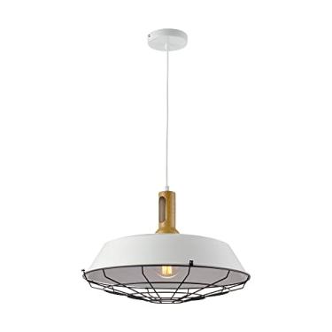 Imagem de Pendente Tennessee, soquete E27, Grande, Branco, Avant