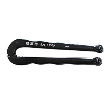 Imagem de Fenteer Alicate ajustável de 2/6/4/5/6 mm chave inglesa de rosto para porcas redondas e ferramenta de esmerilhadeira angular de 15 cm de comprimento – 6 mm