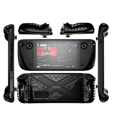 Imagem de Estojo protetor para acessórios Steam Deck, protetor de capa macia TwiHill TPU, absorção de choque, antiderrapante e arranhão