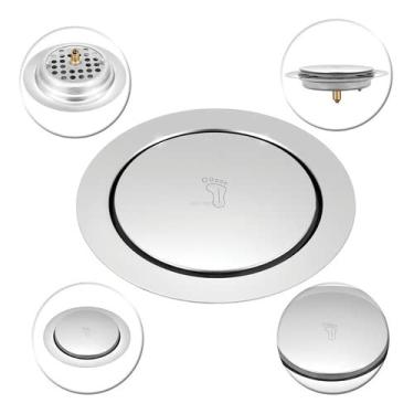 Imagem de Ralo de Banheiro Click Redondo 100mm