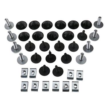 Imagem de Clipe de bandeja de metal 38x para motor sob a tampa protetor contra respingos compatível com VW Golf Mk5