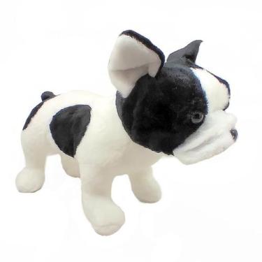 Imagem de Cachorro Bulldog Francês Pelúcia 35 Cm Comp - Fizzy Toys