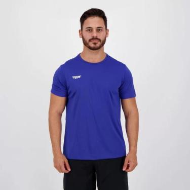 Imagem de Topper Camiseta Fut Classic Masculina Azul