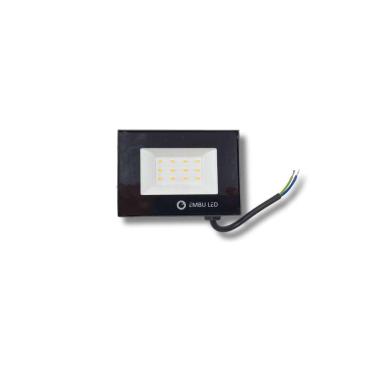 Imagem de Refletor LED 20W Verde Slim Embu Led