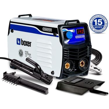 Imagem de Maquina Inversora De Solda 140a 220v C/ Masca Touch145 Boxer