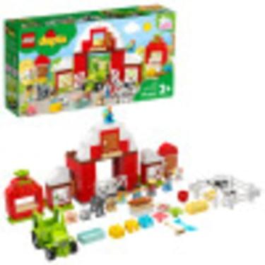 Imagem de 10952 LEGO® DUPLO® Town Celeiro, Trator e Cuidados para os Animais da Fazenda; Brinquedo de Construção (97 peças)