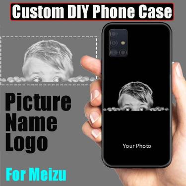Imagem de Personalizado seu próprio caso de telefone para meizu c9 m8 x8 m8 pro 17 16 15 lite 16th plus pro 5