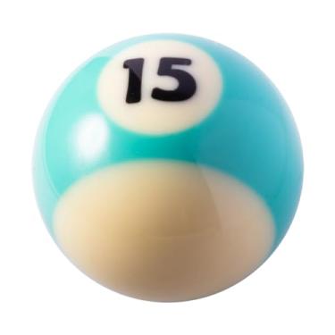 Imagem de Mavota Manípulos de câmbio de haste de bola de bilhar azul claro com 15 marchas, manípulos de marmorização para bola de sinuca, alavanca para a maioria dos veículos de transmissão manual automática,