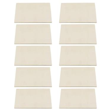 Imagem de UGPLM 10 peças placas de madeira compensada folhas de painel placa de madeira para modelos de de aeronaves em miniatura modelo de avião de