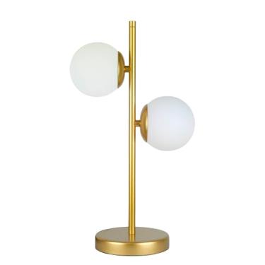 Imagem de ENLUZ, Luminaria de Mesa Abajur Leitura Jabuticaba Dourada