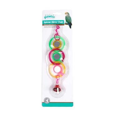 Imagem de Brinquedo Pawise Spinner Mirror Chain para Pássaros