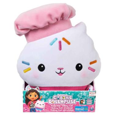 Imagem de Pelúcia Cakey Cat de 30cm - Gabby's Dollhouse - GABBY S DOLLHOUSE