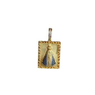 Imagem de Pingente nossa senhora p - banhado a ouro 18k - ToJoia18k