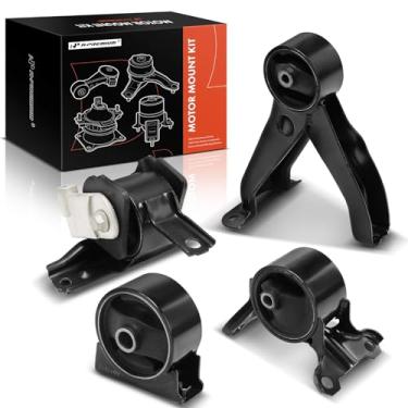 Imagem de A-Premium Conjunto de montagem de transmissão de motor de 4 peças [CVT ou Auto Trans] compatível com Jeep Compass 2007-2016, Patriot 2007-2016 e Dodge Caliber 2007-2008 e Mitsubishi Outlander