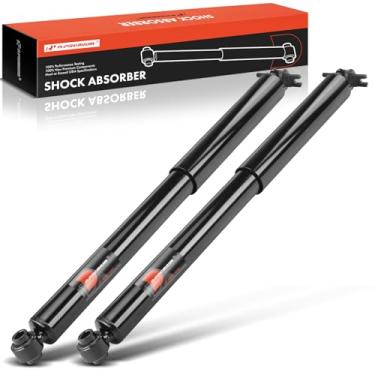 Imagem de A-Premium Par traseiro (2) Amortecedores compatíveis com Chevrolet Tahoe, Blazer, C1500, C2500, C3500, K1500, K2500, K3500 e GMC Yukon, C1500, C2500, C3500, K1500, K2500, K35000, K35000. & Cadil Lac