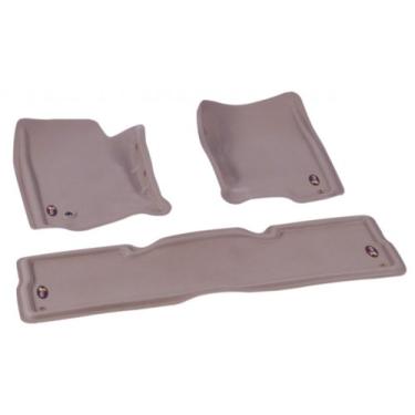 Imagem de Lund 633976 Tapetes de piso premium cinza ardósia e 2º assento – Conjunto com 3