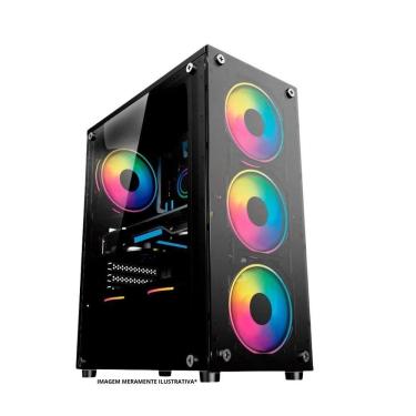 Imagem de Pc Gamer Completo Amd Ryzen 5 5600gt Radeon Vega 7 16gb Ddr4 Ssd 512gb Fonte 500w Monitor 23