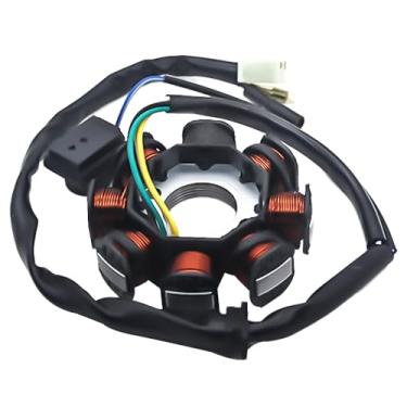 Imagem de CADICATV M150-1051200-8 Estator magnético M150-1051200-88 mastro serve para Hammerhead Twister 150cc Go Kart GT GTS SS 150cc Dune Buggy serve para Trailmaster 150 XRS XRX