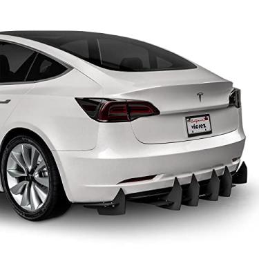 Imagem de Vicrez Centa VR2 Rear Diffuser vz102381 | Fits/Compatible With Tesla Model 3 2017-2021