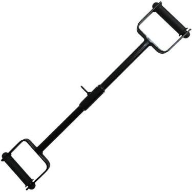 Imagem de Puxador Barra Pulley Neutro Reto Puxador D Romana 70cm - FamaFit