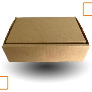 Imagem de Caixa de Papelão montável para Envios de E-commerce 14x10x4 com 200 Un