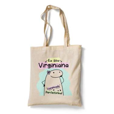 Imagem de Bolsa Ecológica Ecobag Flork Signo Virgem Virginiana - Premium