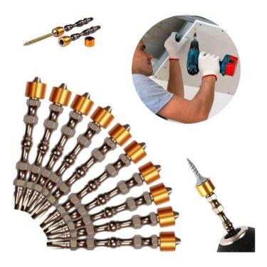 Imagem de Kit C/ 10 Bits Magnético Ponteira Philips Parafusadeira Ph2 - Luatek