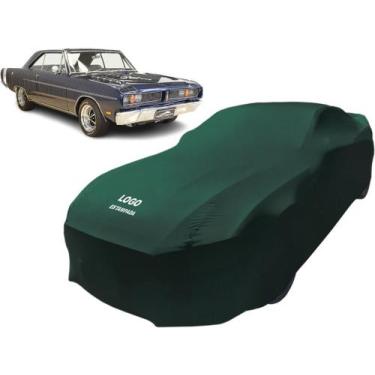 Imagem de Capa De Tecido Lycra Automotiva Dodge Dart Antigo - Mz, Verde