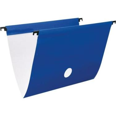 Imagem de Pasta suspensa delloplus haste plast azul dello