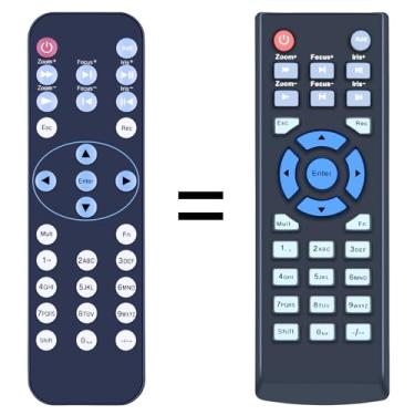 Imagem de Novo controle remoto de substituição adequado para NVRs da série LOREX DVR LHV2000 e DNR300