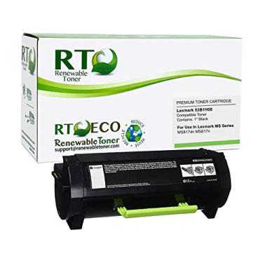 Imagem de Cartucho de reposição de alto rendimento remanufaturado para Lexmark 53B1H00 MS Series MS817 MS818