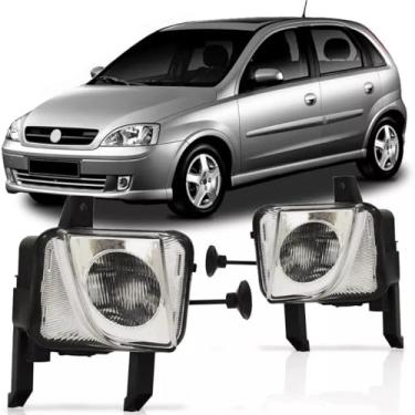 Imagem de Farol De Milha Corsa 2003 2004 2005 2006 2007 2008 2009 2010 2011 2012 UNIDADE LADO ESQUERDO