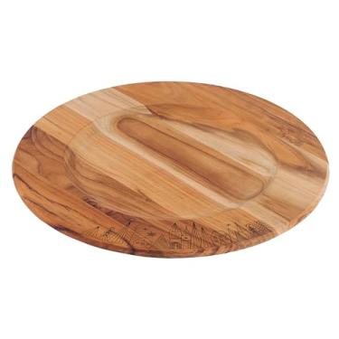 Imagem de Tramontina Sousplat Redondo Casa Natal em Madeira Teca FSC com Acabamento em Óleo