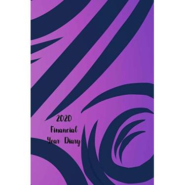 Imagem de 2019-2020 US Financial Year Planner Diary: 15 Months-October 19 to December 20 - Flexible Fiscal Period - Ideal Small Business - Stylish Purple Cover
