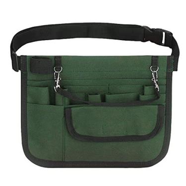 Imagem de Pochete de enfermeira, bolsa organizadora portátil de enfermeira, bolsa de cintura para enfermeira, organizador de cinto, bolsa de armazenamento de suprimentos médicos, Green