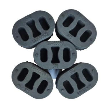 Imagem de Kit Borracha coxim escapamento corsa frente montana 5 un - Mastra