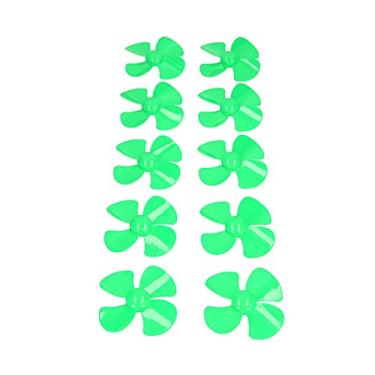 Imagem de 10pcs 00mm 4 S Hélices para Brinquedos DIY Com 2mm de Compatibilidade do Eixo de Motor - XR -150BLUE (Verde)