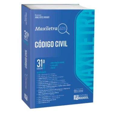 Imagem de Código Civil - Maxiletra - CC 2025 Rideel