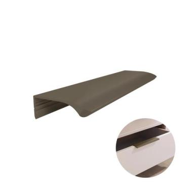 Imagem de Puxador Aluminio Luna Champanhe 1001 150mm Rometal, Luna, Alumínio, Ch