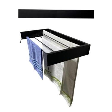 Imagem de Varal Mágico 60cm com 5 varetas,  Preto