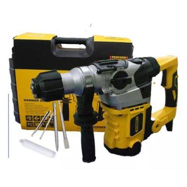 Imagem de Martelete Furadeira Rompedor Bomder 2050w 110v Ou 220v Cor Amarelo Com