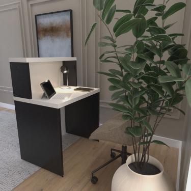 Imagem de Balcão de Atendimento para Recepção - Pequeno 80cm de Largura