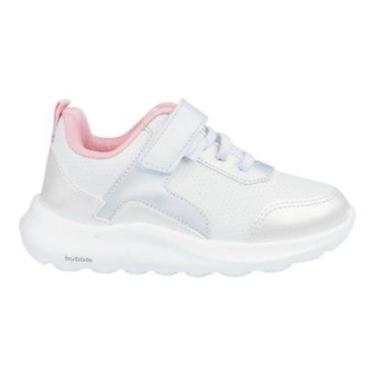 Imagem de TÊNIS INFANTIL PAMPILI BUBBLE BRANCO E PRATA 746011000 Cor:;Tamanho:30;Gênero:Mulher-Feminino