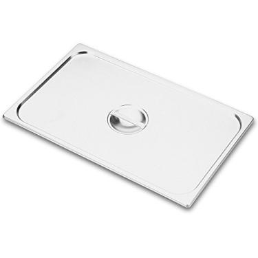 Imagem de Conjunto de Tampas para Cuba 5 peças GN 2/1 Tramontina em Aço Inox sem Recortes