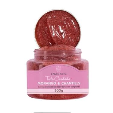 Imagem de GELEIA ESFOLIANTE CORPORAL MORANGO & CHANTILLY 200G ABELHA RAINHA